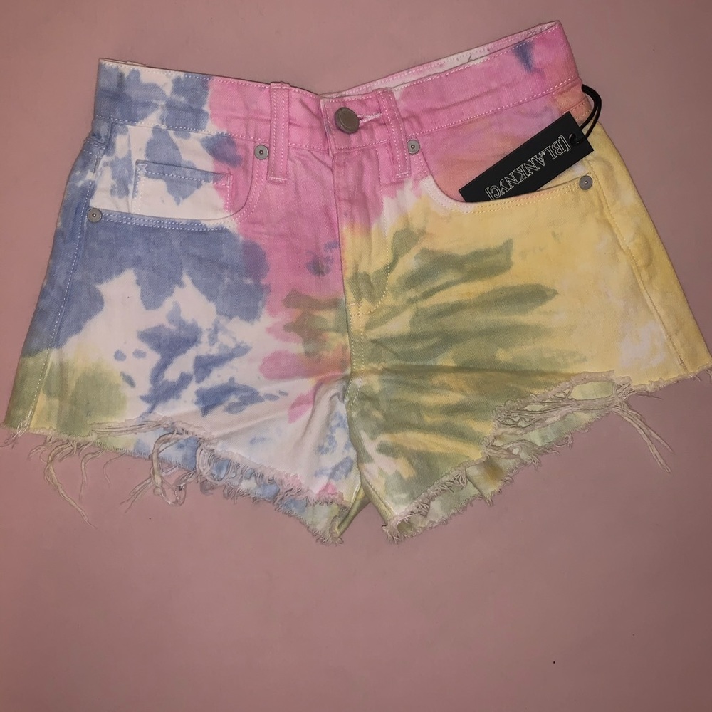 Tie-Dyed Shorts